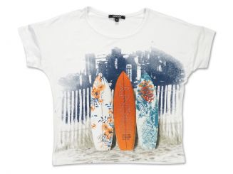 DKNY T-Shirt Surfbretter 